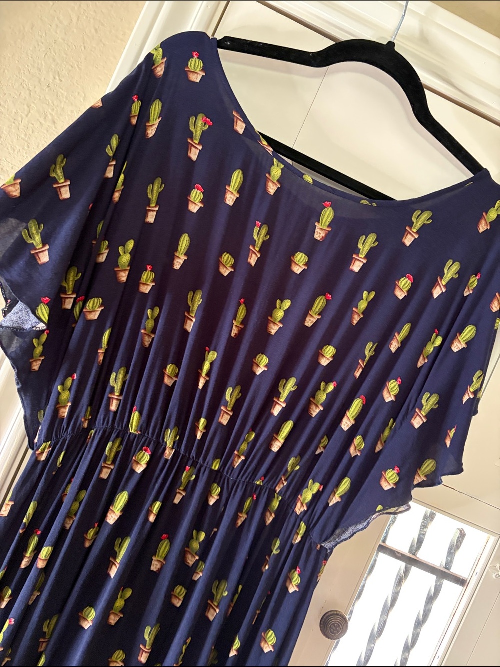 ModCloth Cactus Maxi Dress